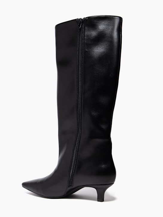 catwalk knee high boot black deichmann