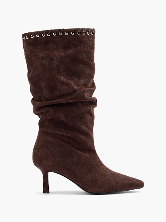 catwalk knee high boot brown deichmann