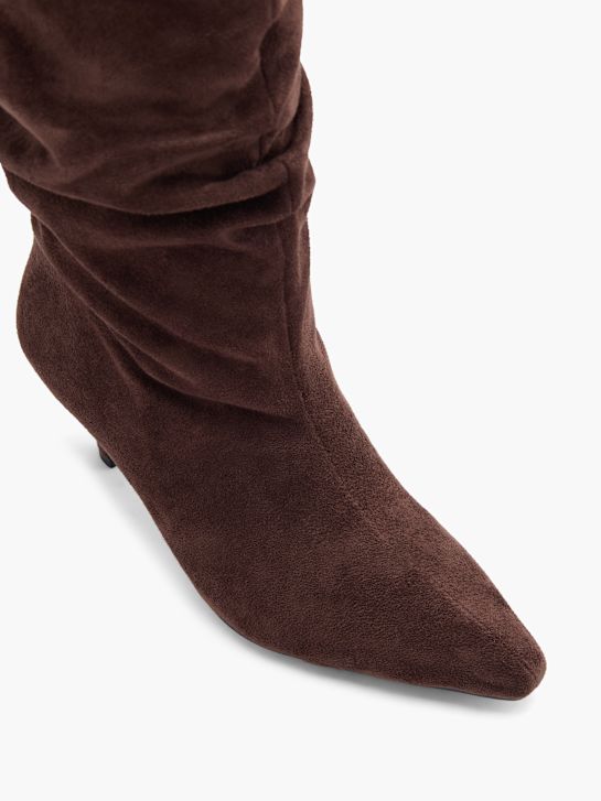 catwalk knee high boot brown deichmann