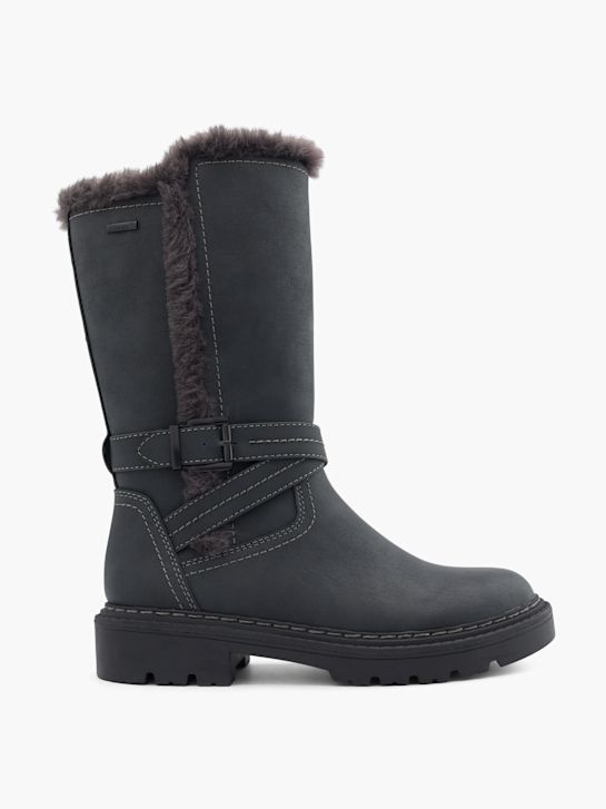landrover knee high boot black deichmann