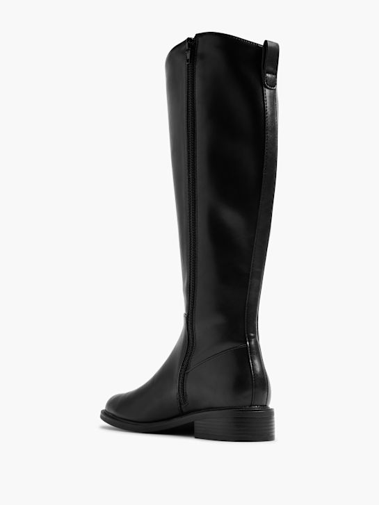 graceland knee high boot black deichmann