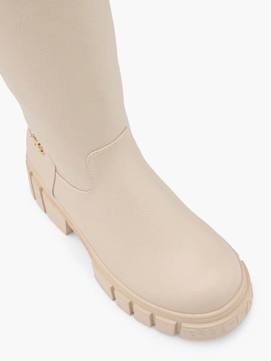 buffalo knee high boot beige deichmann