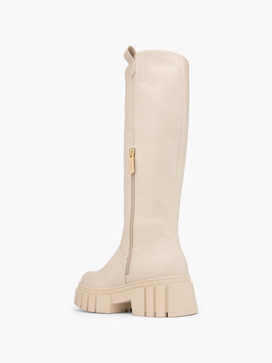 buffalo knee high boot beige deichmann
