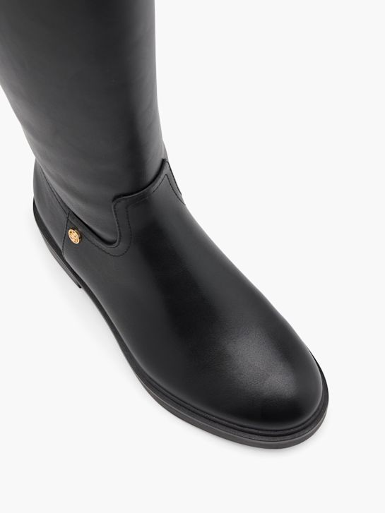 esprit knee high boot black deichmann
