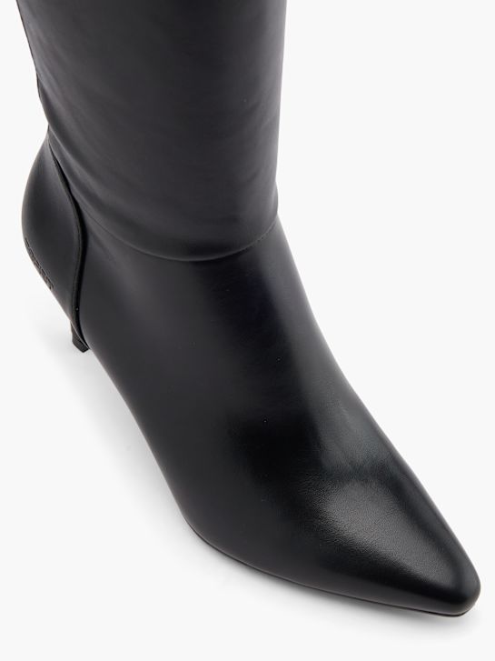 esprit knee high boot black deichmann