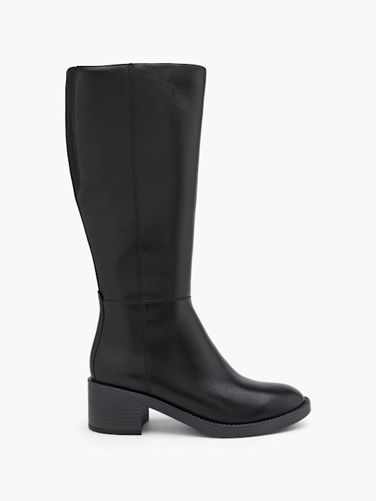 5th avenue knee high boot black deichmann