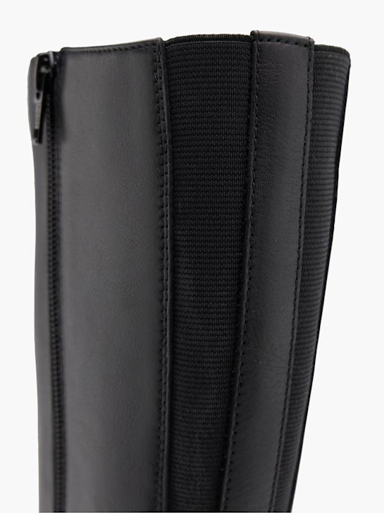 5th avenue knee high boot black deichmann