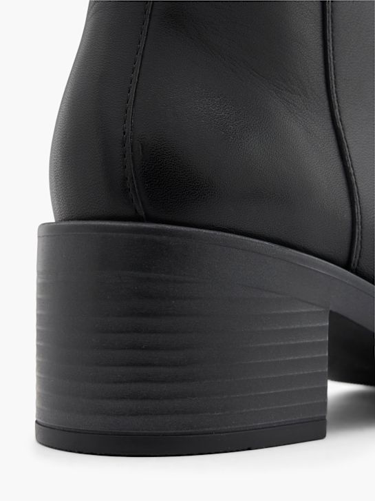 5th avenue knee high boot black deichmann