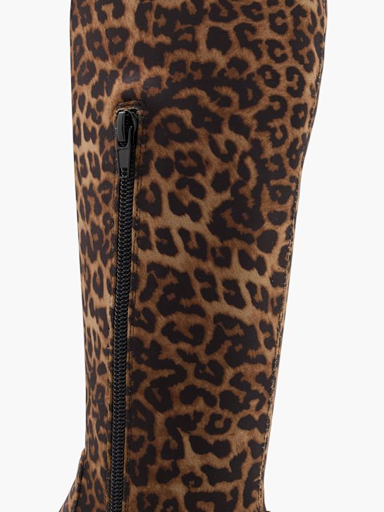 catwalk knee high boot brown deichmann
