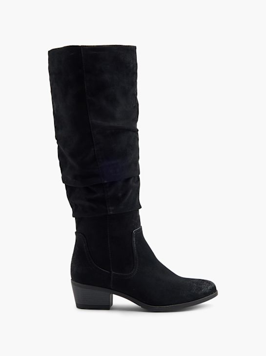 graceland knee high boot black deichmann