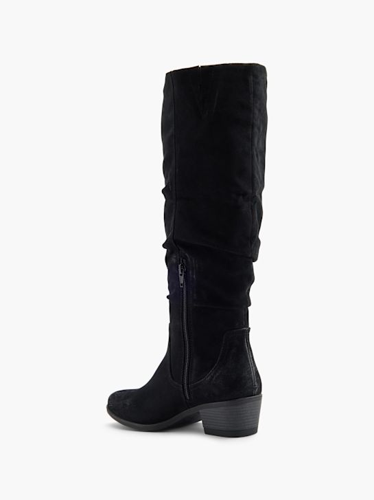 graceland knee high boot black deichmann