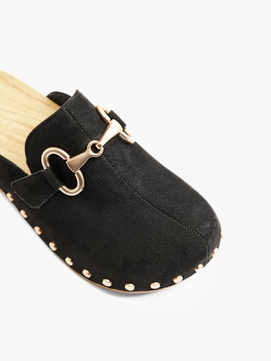 catwalk clog black deichmann