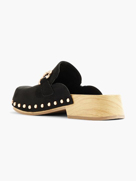 catwalk clog black deichmann