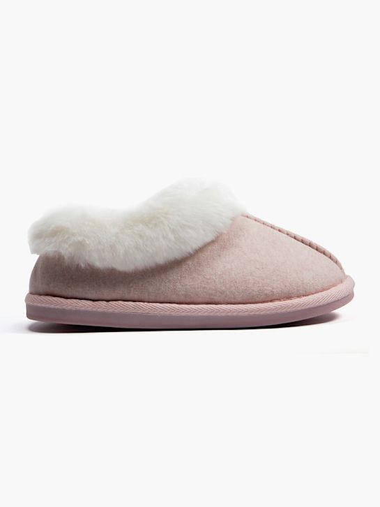 casa mia closed-back slipper pink deichmann