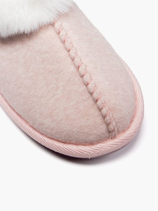 casa mia closed-back slipper pink deichmann