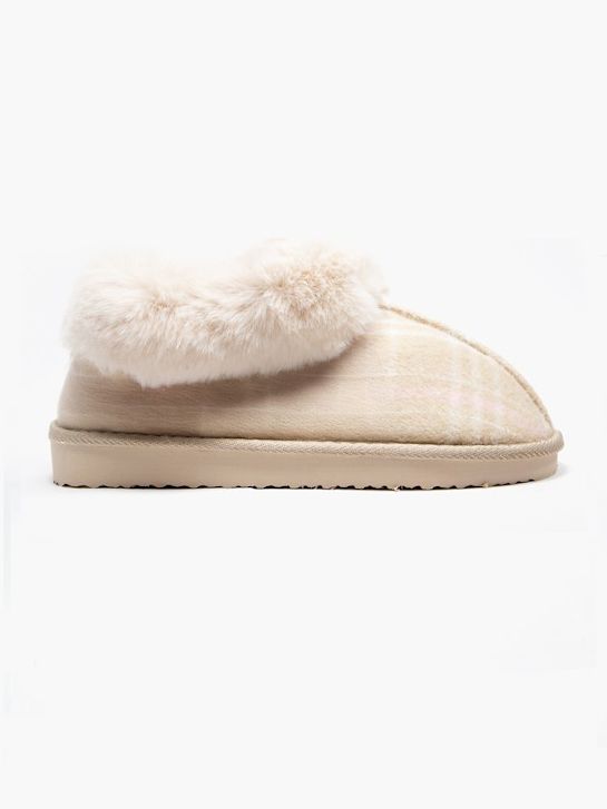 casa mia closed-back slipper cream deichmann