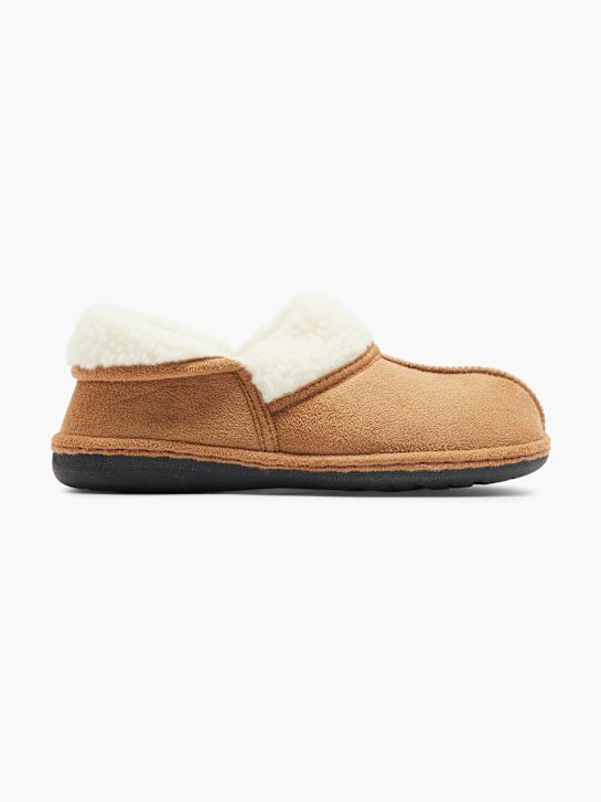 casa mia closed-back slipper beige deichmann