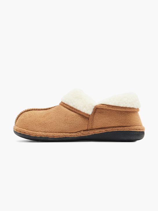 casa mia closed-back slipper beige deichmann
