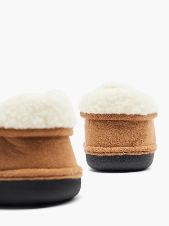 casa mia closed-back slipper beige deichmann