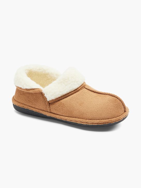 casa mia closed-back slipper beige deichmann