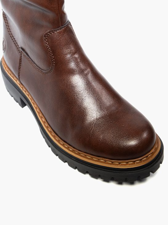 rieker knee high boot brown deichmann