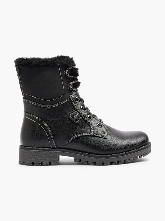 easy street laced ankle boot black deichmann