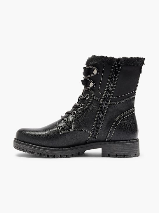 easy street laced ankle boot black deichmann