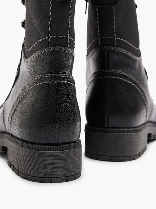 easy street laced ankle boot black deichmann