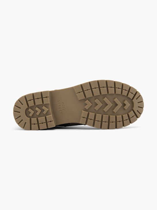 easy street lace-up boot taupe deichmann