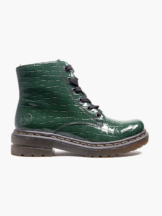 rieker lace-up boot green deichmann