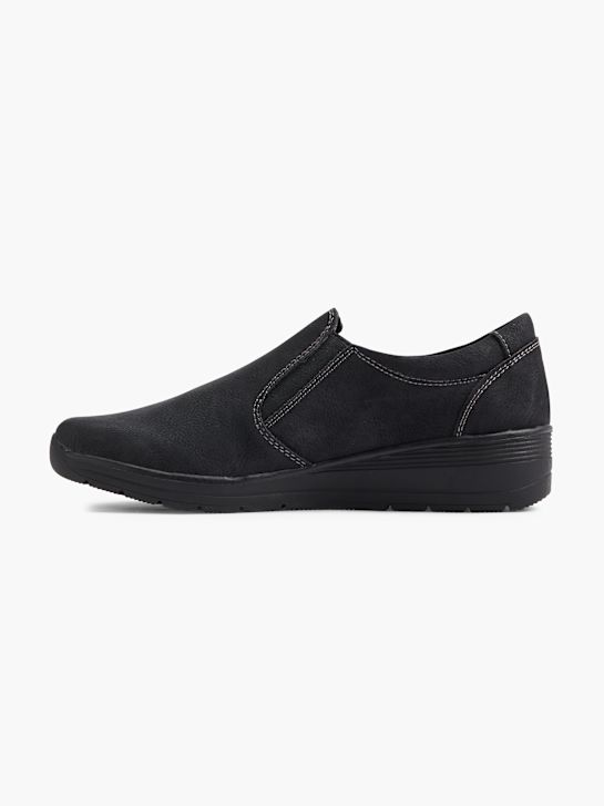 easy street low shoe black deichmann