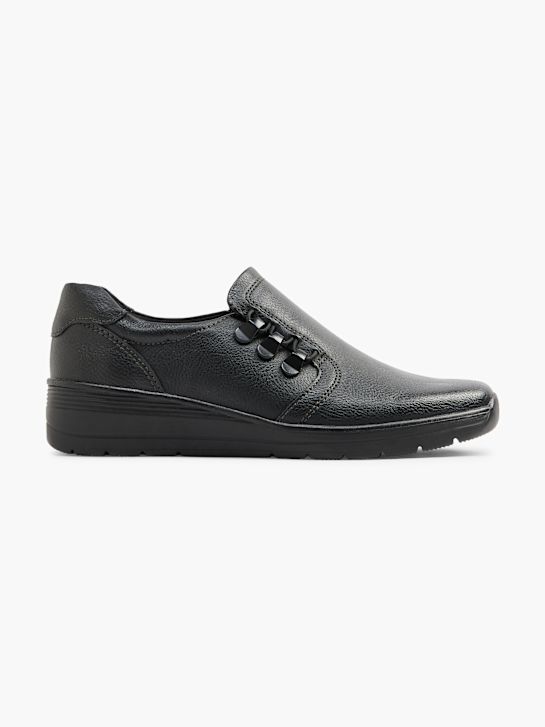 easy street low shoe black deichmann