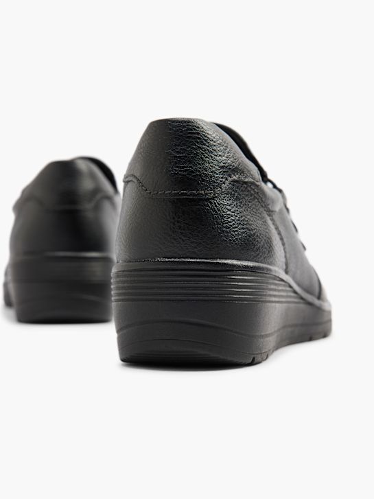 easy street low shoe black deichmann