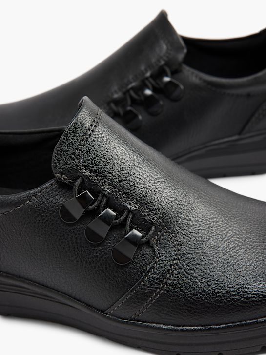 easy street low shoe black deichmann