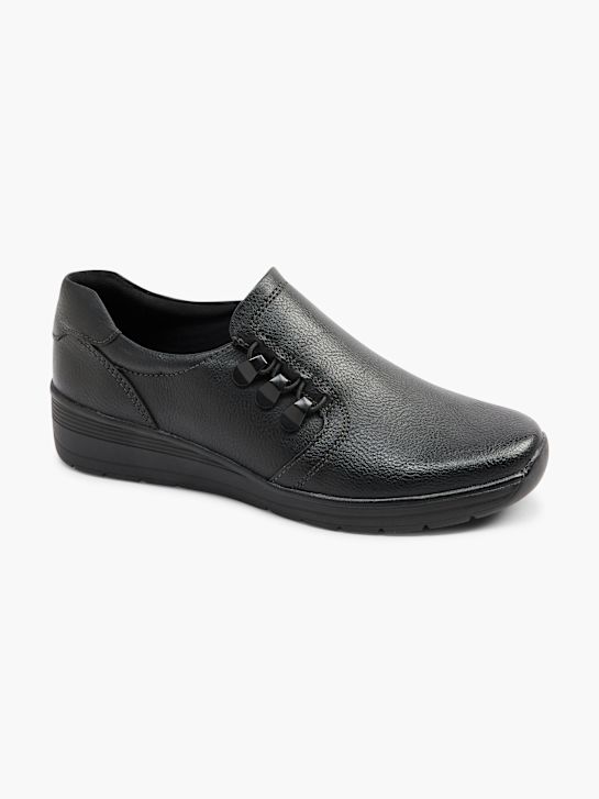 easy street low shoe black deichmann