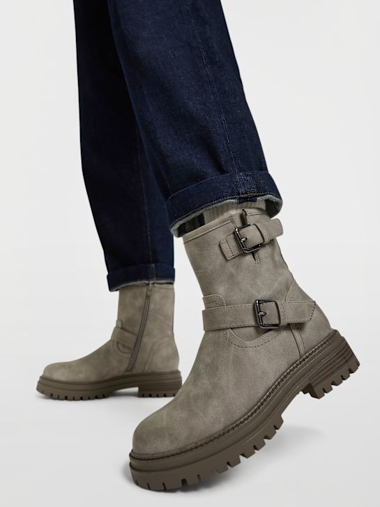 graceland biker boot grey deichmann
