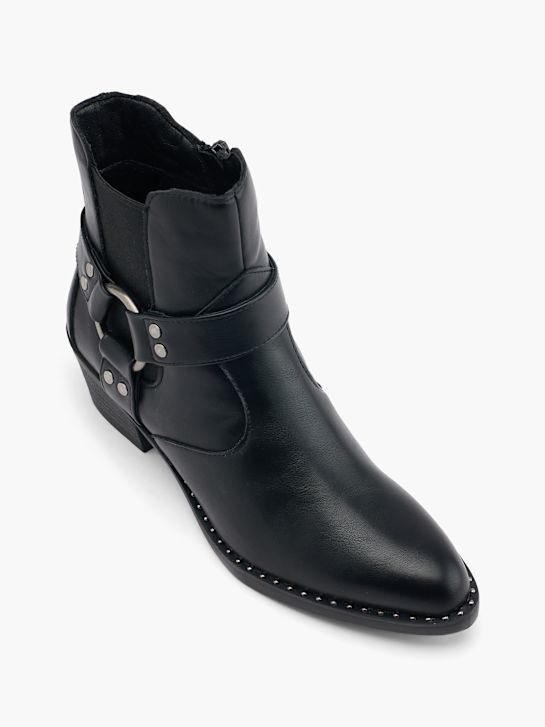 graceland cowboy boot black deichmann