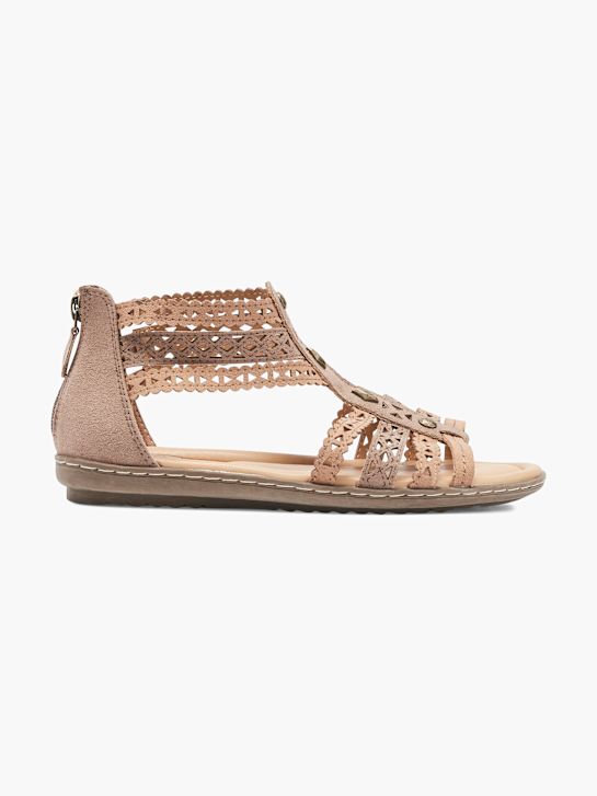 easy street sandal brown deichmann