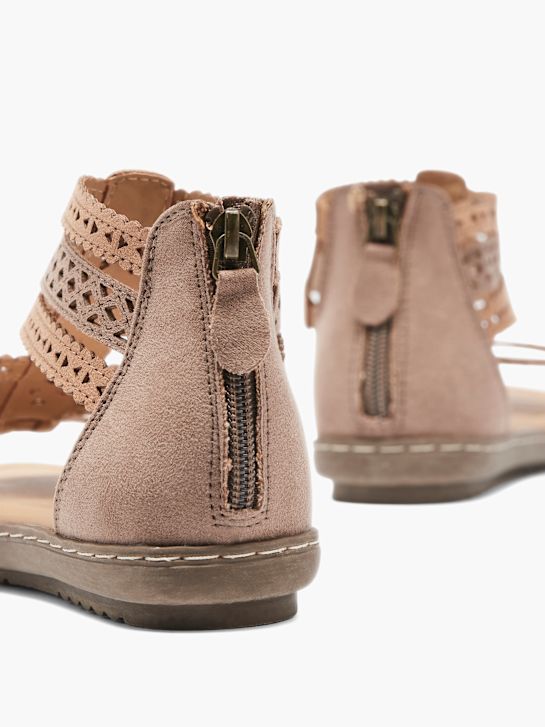 easy street sandal brown deichmann