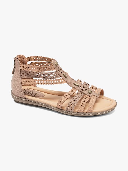 easy street sandal brown deichmann