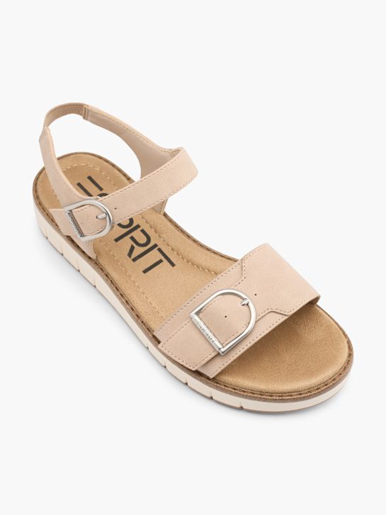 esprit sandal beige deichmann