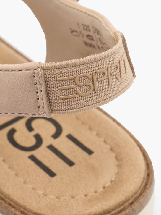 esprit sandal beige deichmann