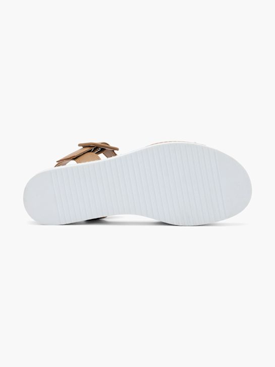 graceland sandal cognac deichmann