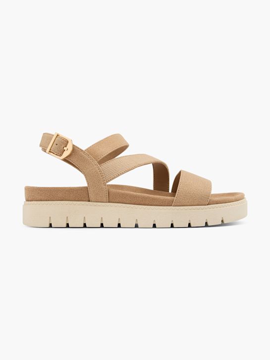 graceland sandal beige deichmann