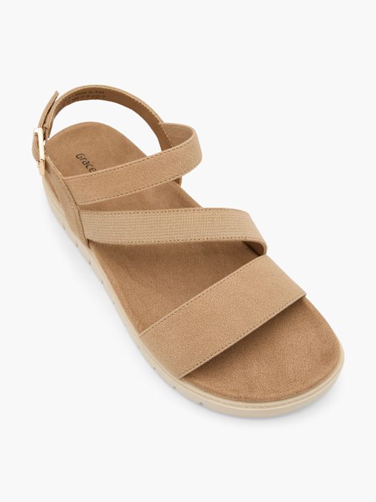 graceland sandal beige deichmann