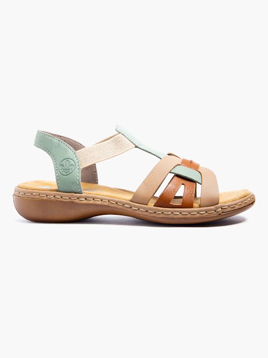 rieker sandal beige deichmann