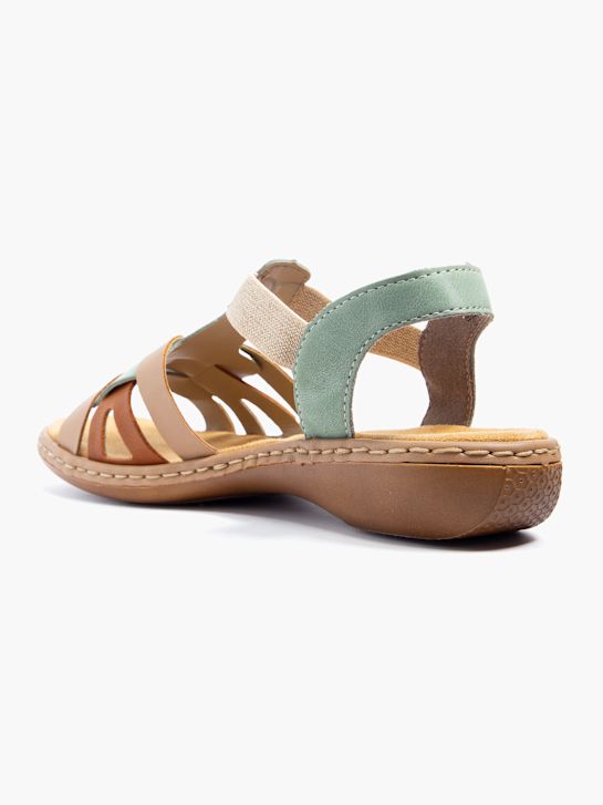 rieker sandal beige deichmann