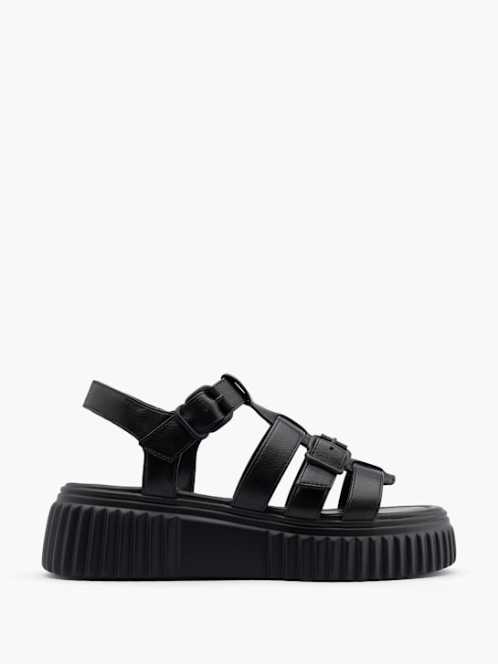 catwalk sandal black deichmann