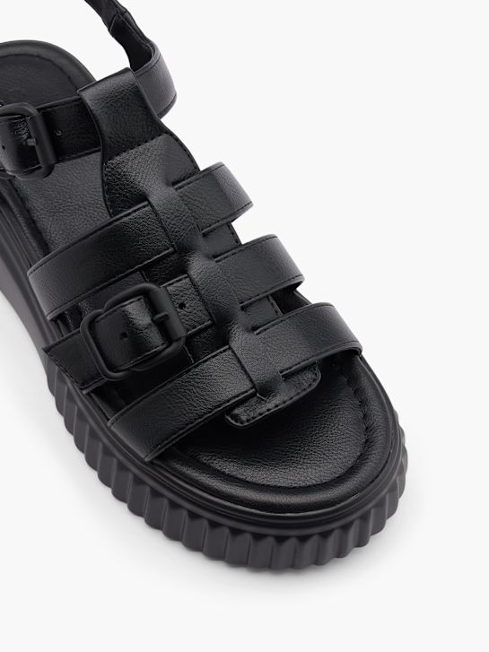 catwalk sandal black deichmann