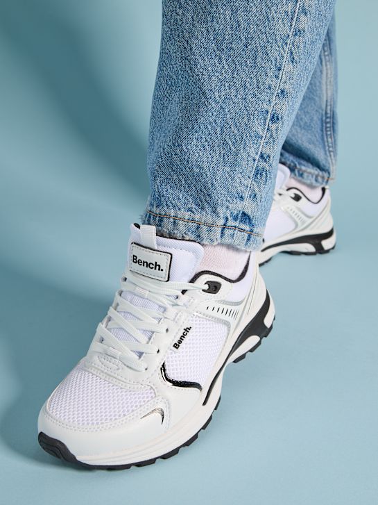 bench trainer white deichmann